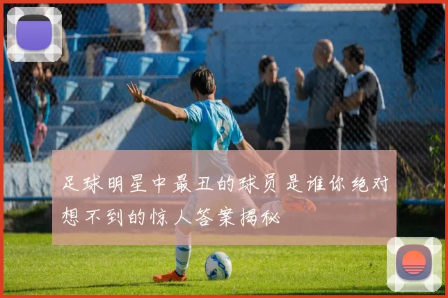 足球明星中最丑的球员是谁你绝对想不到的惊人答案揭秘